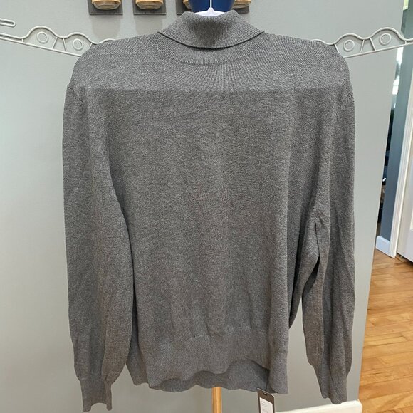 New Grey long sleeve Turtleneck- Size XXL - Picture 1 of 3